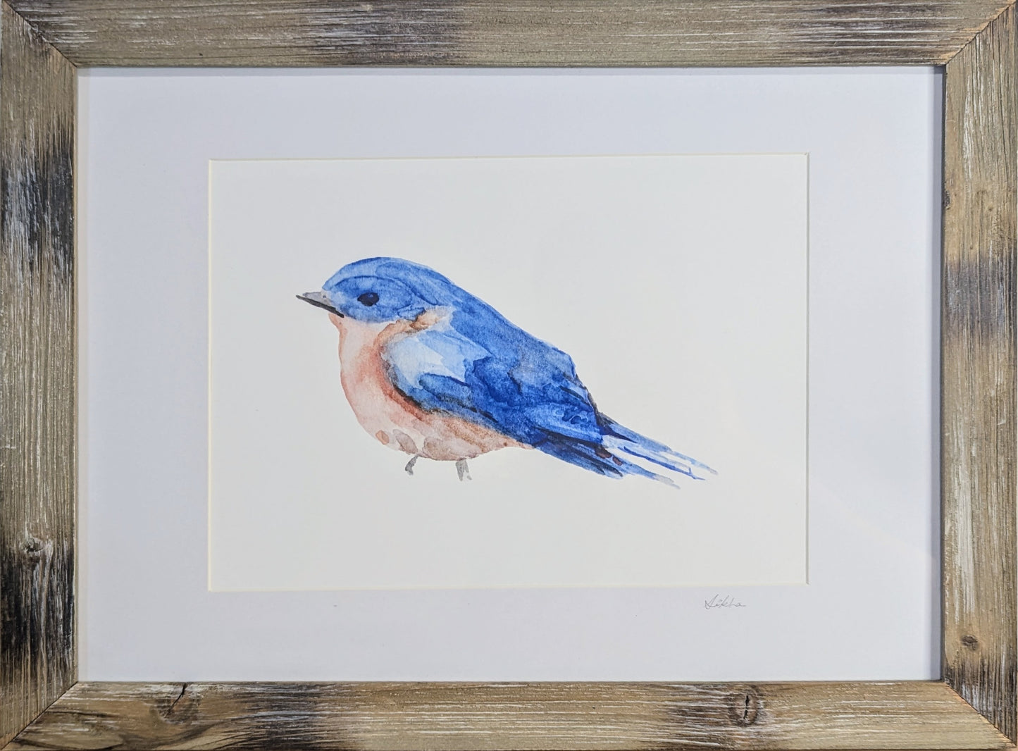 The Bluebird From The East Fine Art Print