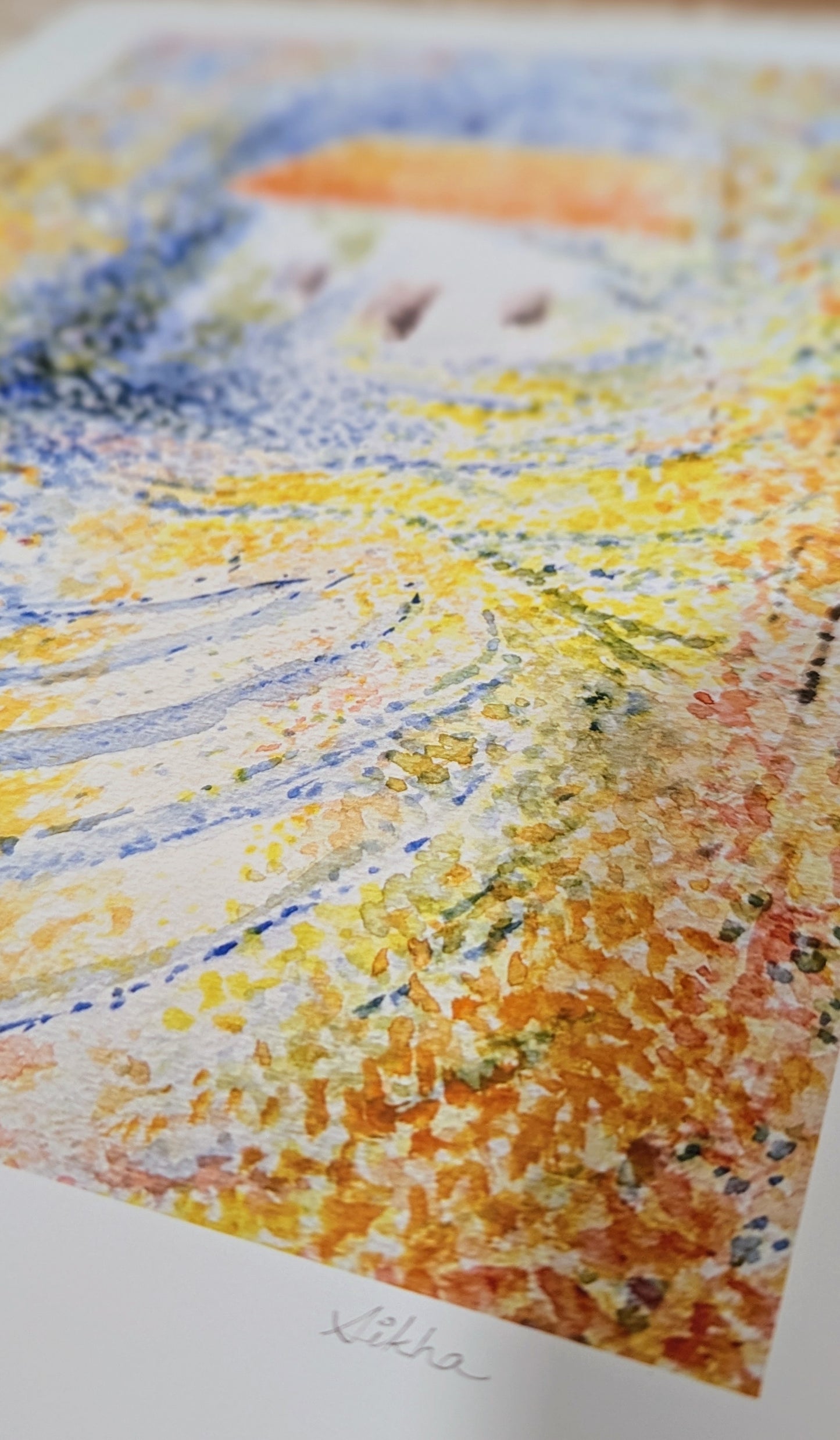 A Study Of Monet's The Geese Fine Art Print