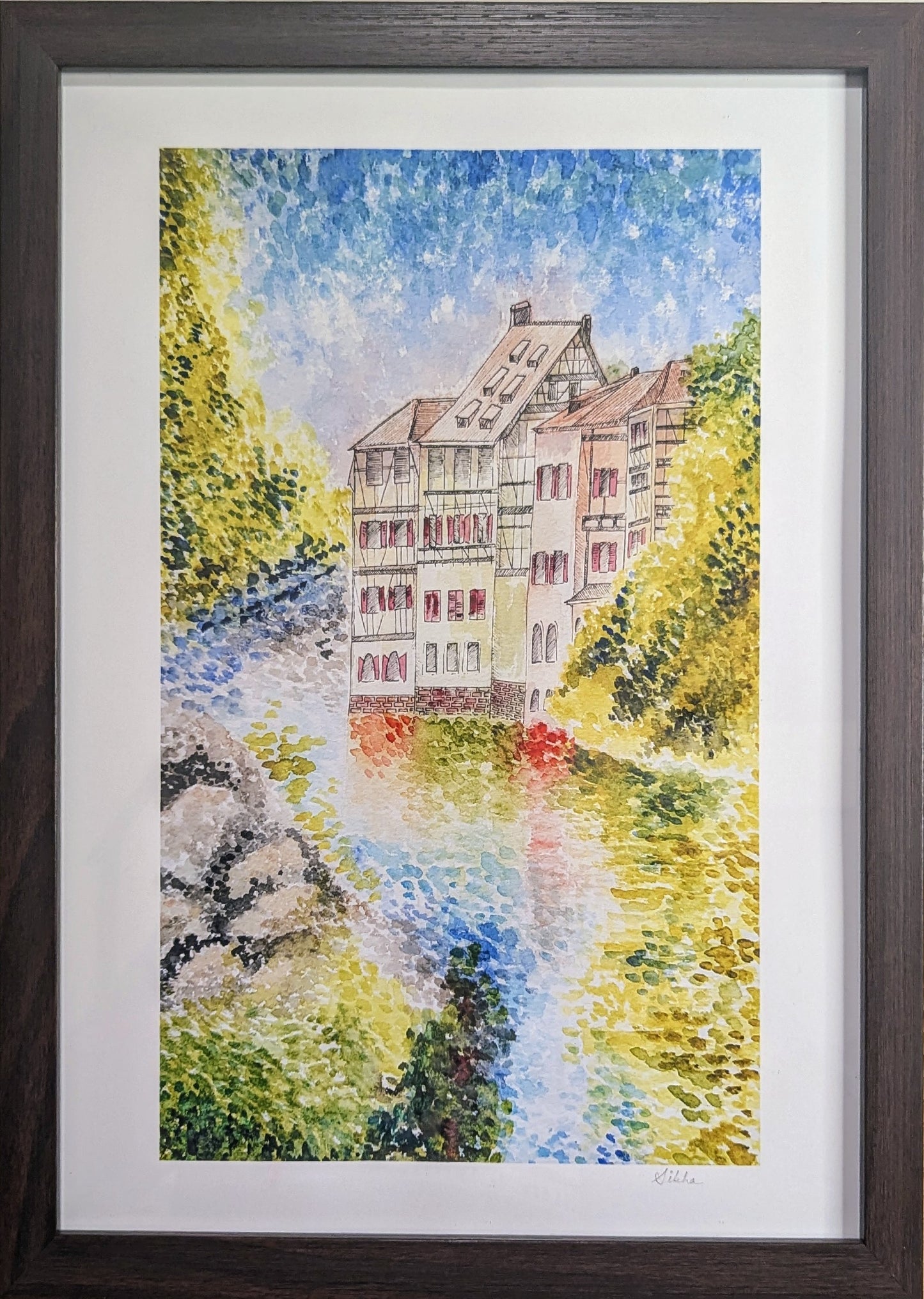 Slow River Flows In You Fine Art Print