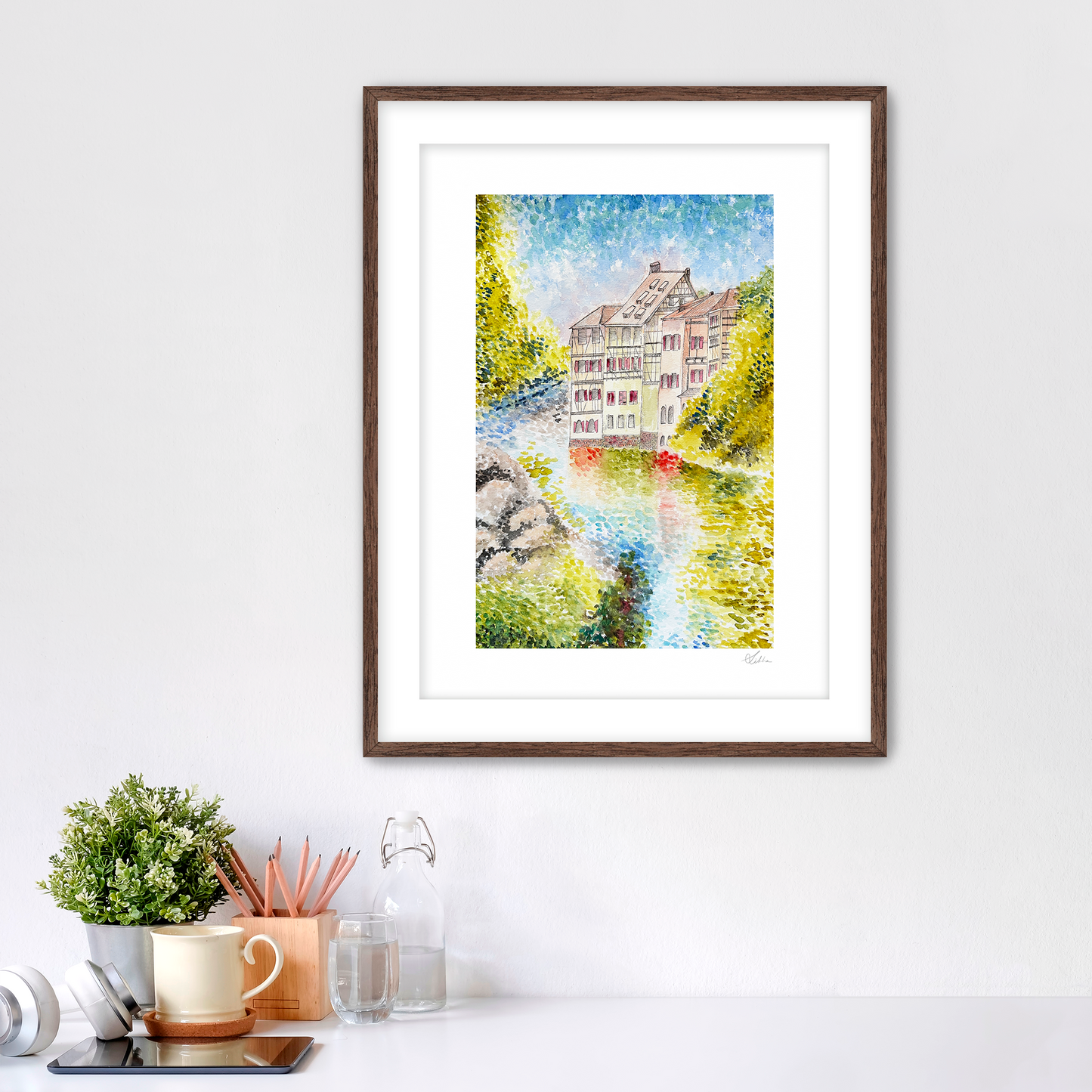 Slow River Flows In You Fine Art Print
